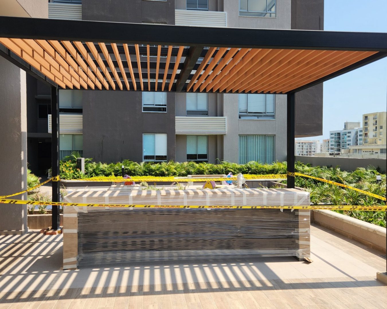 1 – pergola BBQ